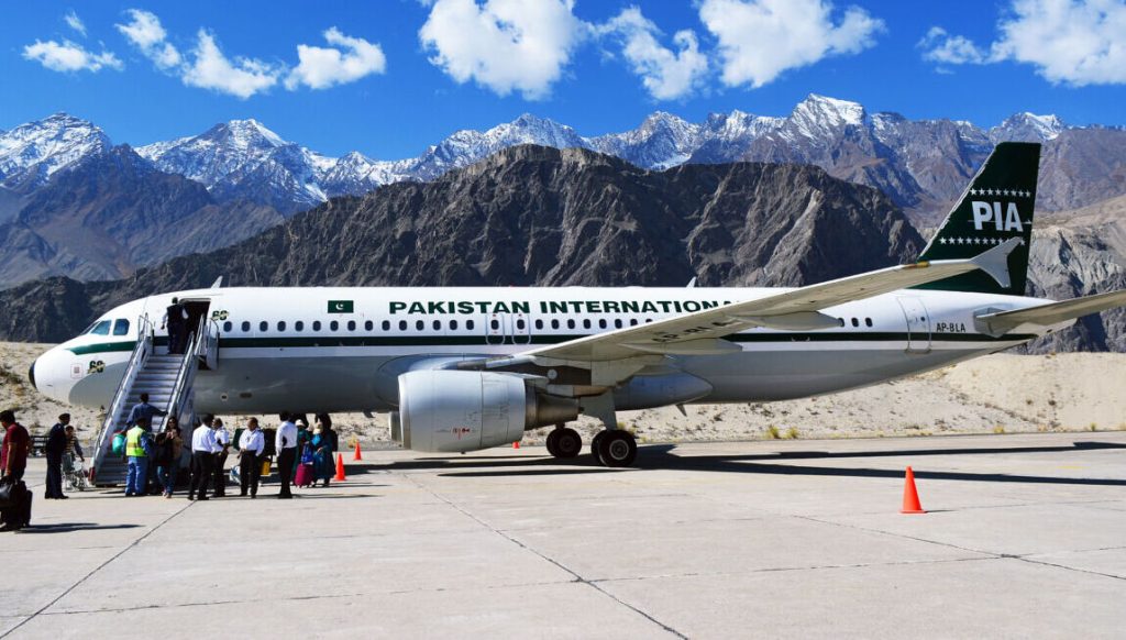 PIA Flight Skardu