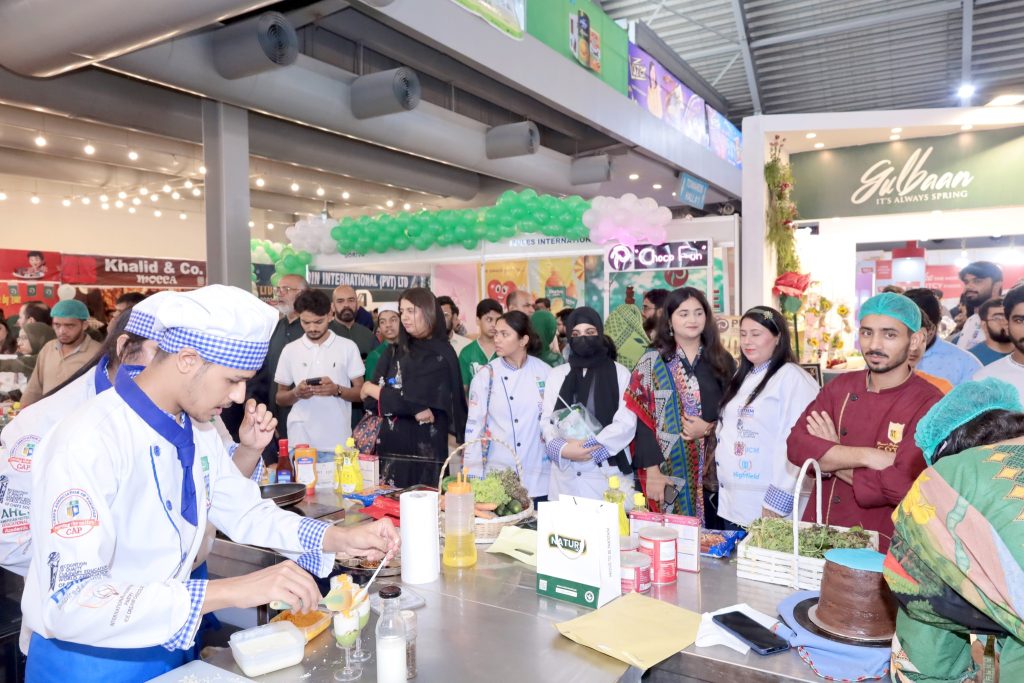 COTHM Cooking Baking Competition Competition at Mera Brand Pakistan Expo