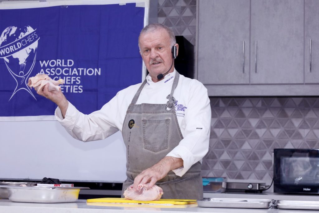 Worldchefs Vice President welcome COTHM guests