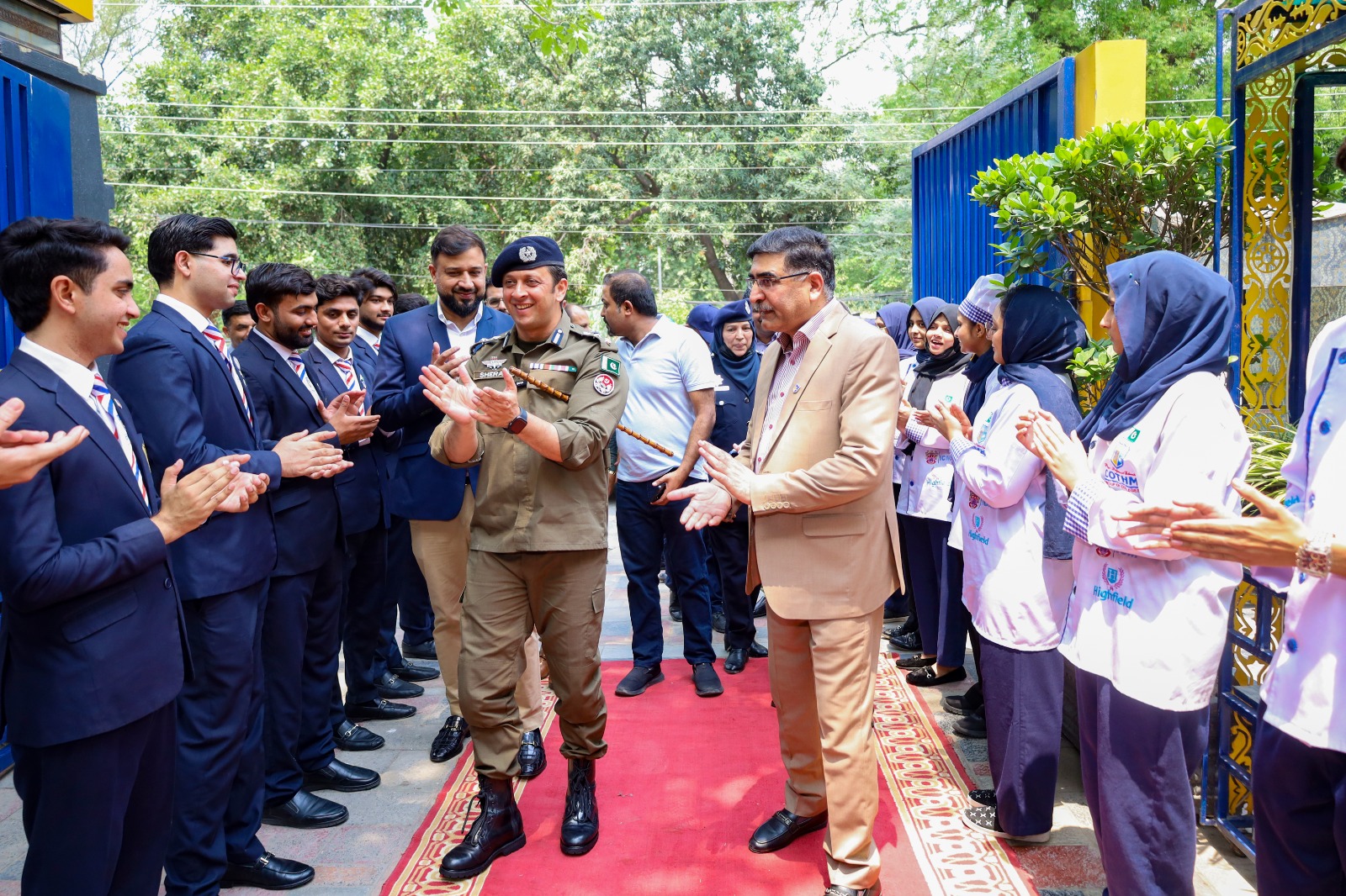 CTO Lahore Syed Abdul Rahim Sherazi visiting COTHM Pakistan