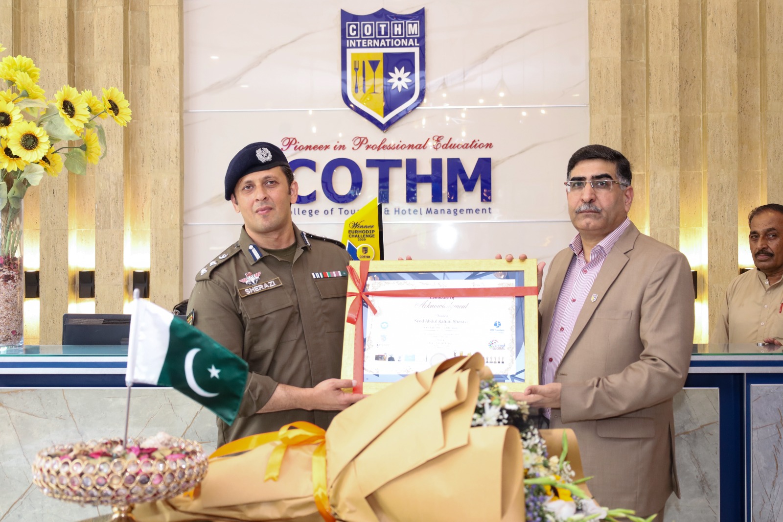 Educational collaboration event at COTHM Pakistan