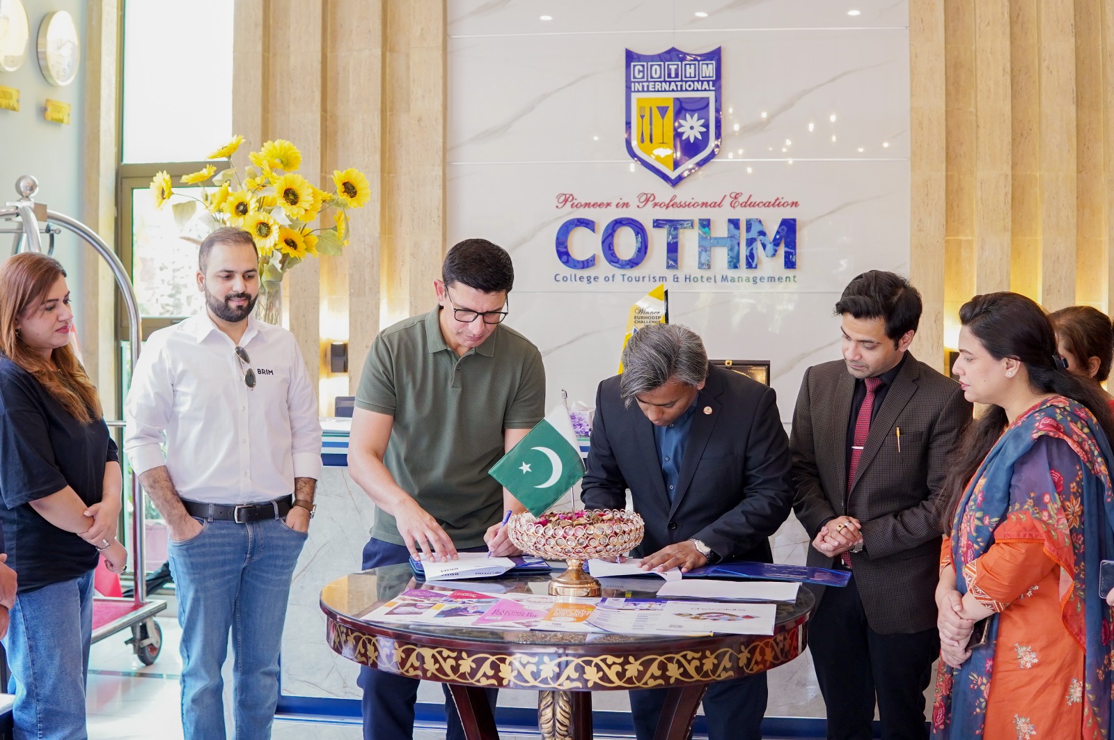 Partnership agreement between COTHM and Brim Burgers