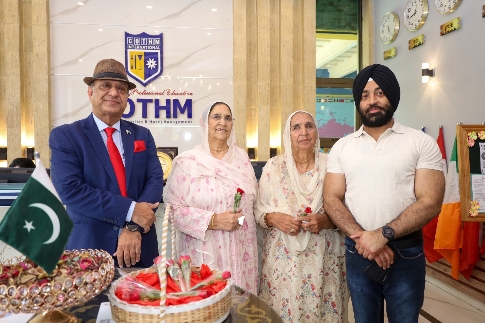 event was attended by Ahmad Shafiq alongside Col. Harry Singh