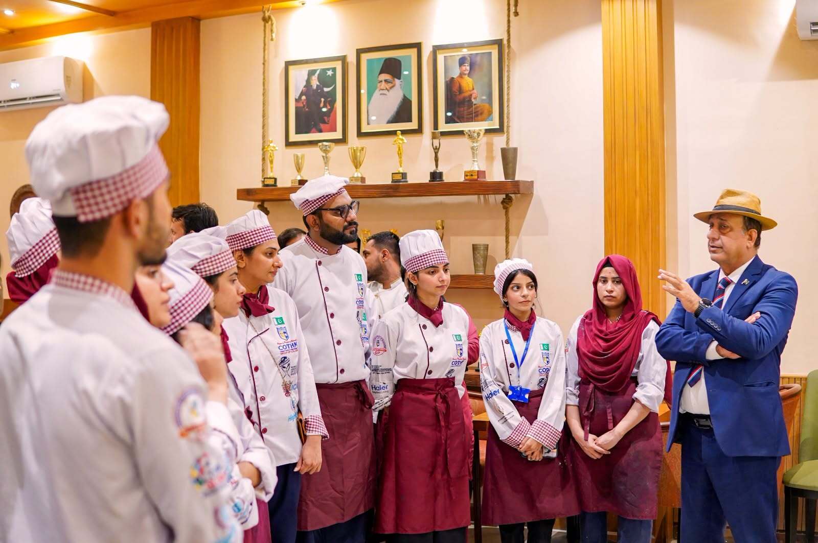 Baking Grand Practical COTHM Pakistan students