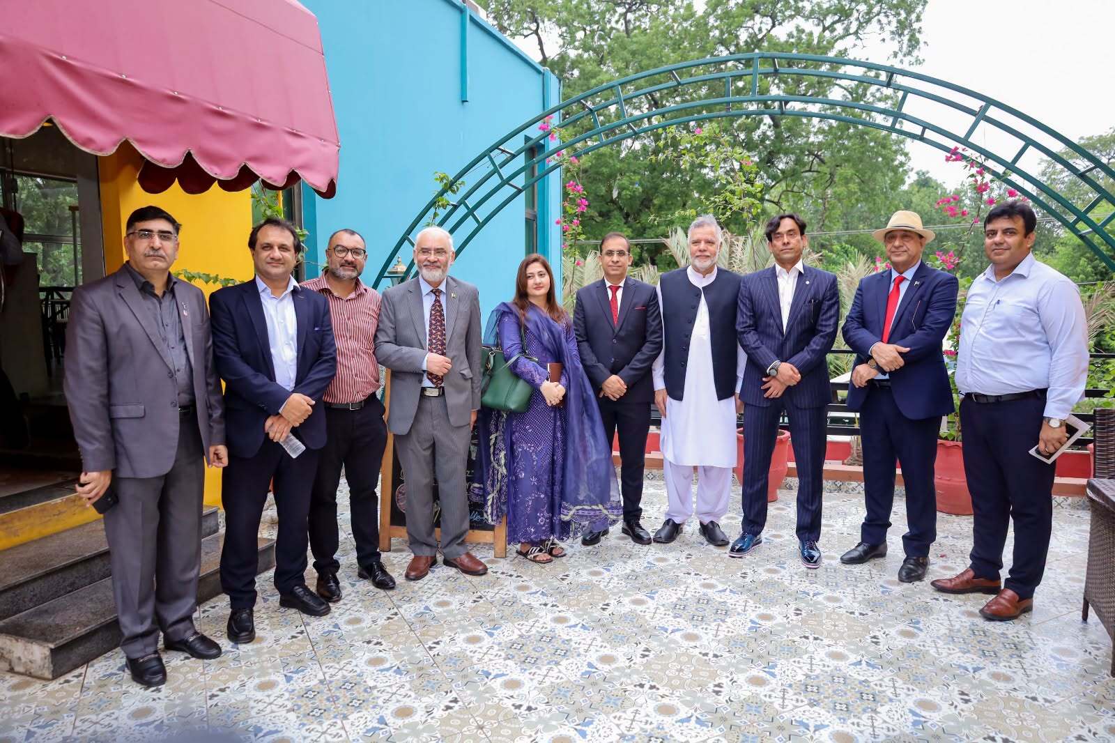 COTHM and STEVTA delegation meeting on skills development team