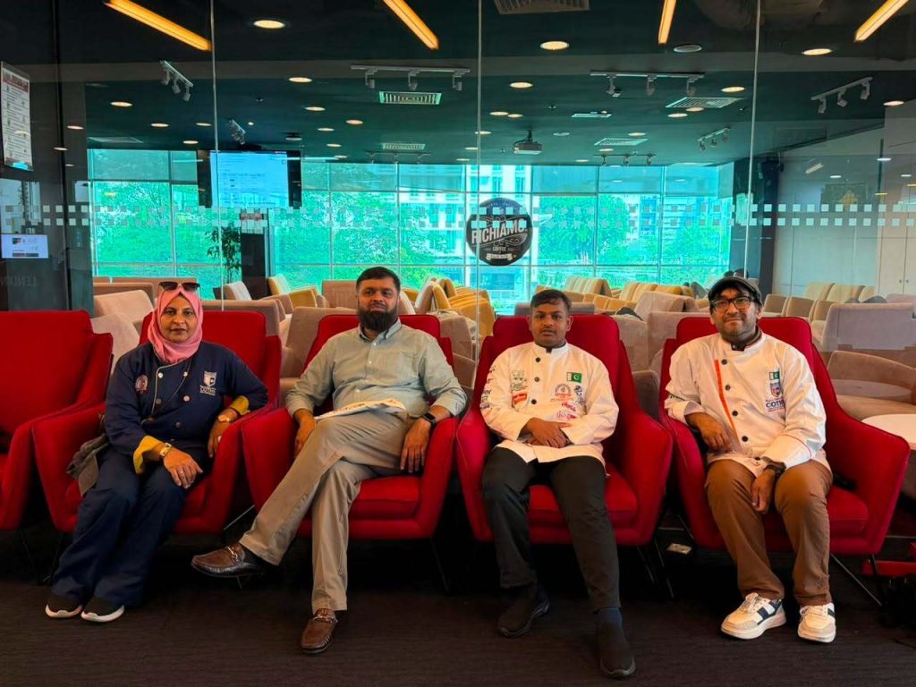 COTHM students exploring global academic facilities