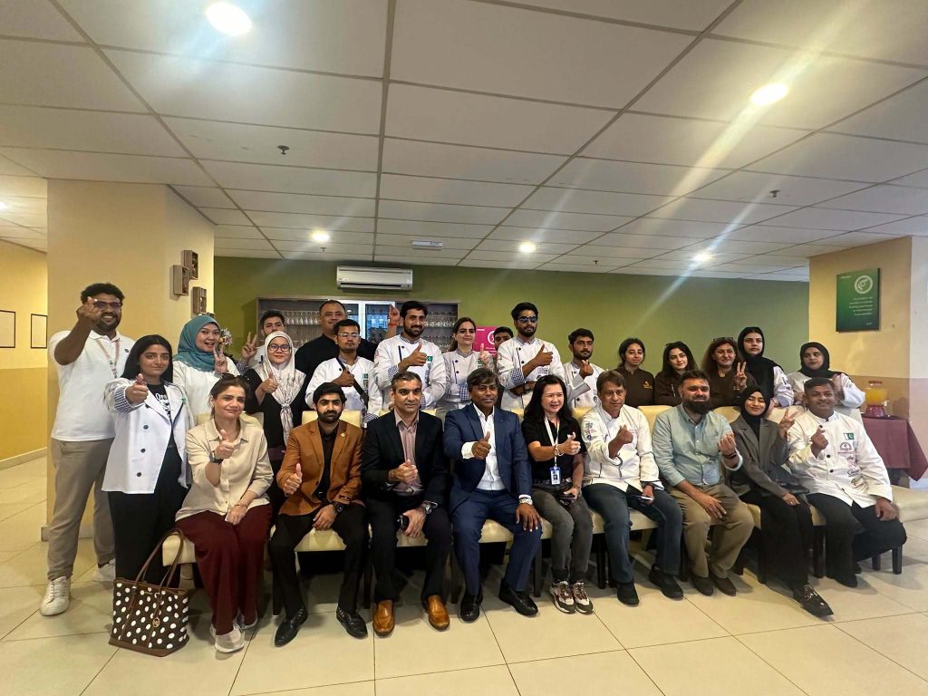 COTHM students interacting with SEGi University faculty