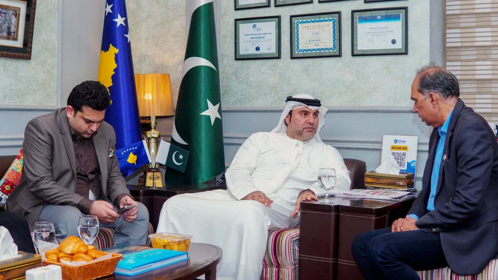 International hospitality partnership at COTHM Pakistan