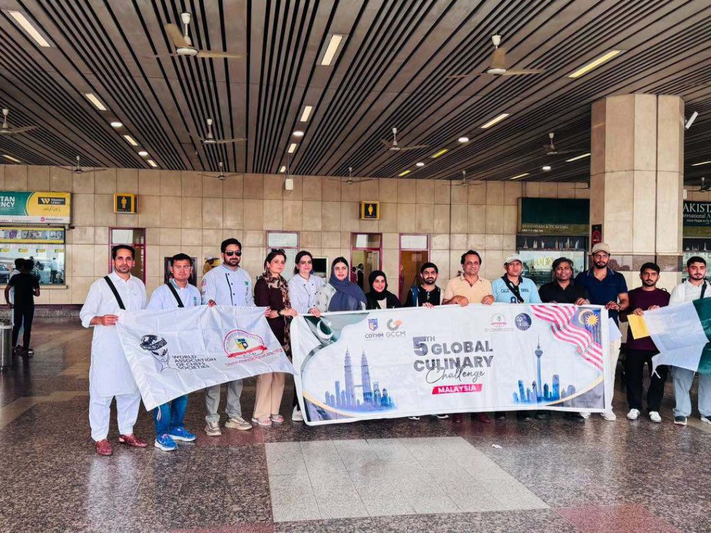Pakistani chefs representing Pakistan at Global Culinary Challenge Malaysia